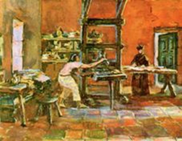 Primera imprenta en Ecuador