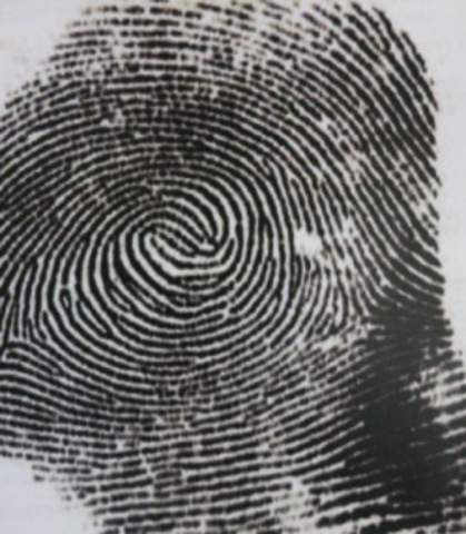 Using thumbprints on documents instead of signing them