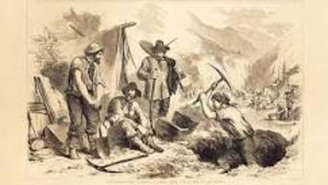 Gold Rush began in California