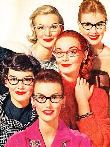 Anteojos de 1950's