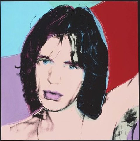 Mick Jagger by Andy Warhol