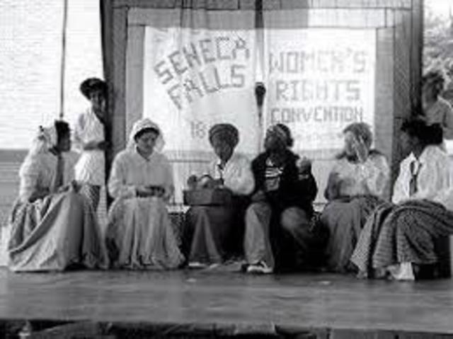 Women's Rights Convention at Seneca Falls