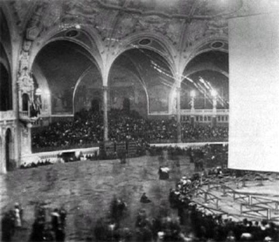 The Lumiere Brothers Premiere Wide-Format Screening