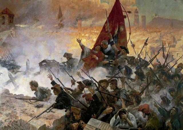 Caiguda de les tropes de Rafael Casanova