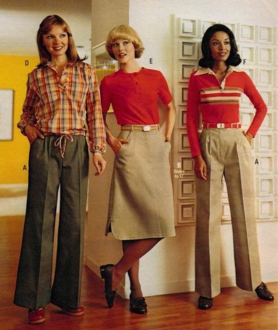 Fashion in the 1970's