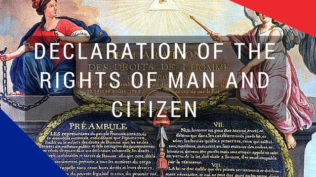 Declaration of the rights of Man and Citizens