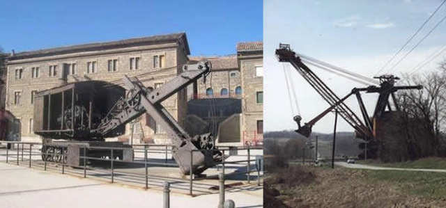 Excavadora De Vapor Bucyrus.