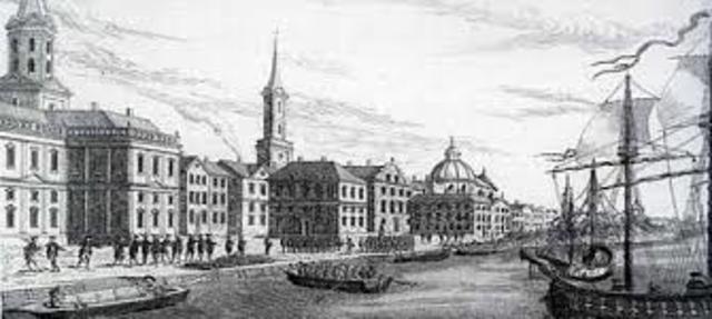 British occupy New York