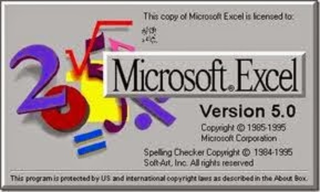Version de Excel (1993)