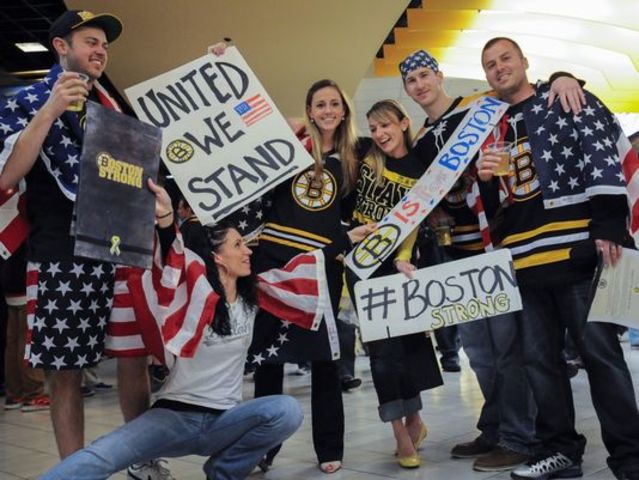 Boston Marathon Bombing- Bruins Support
