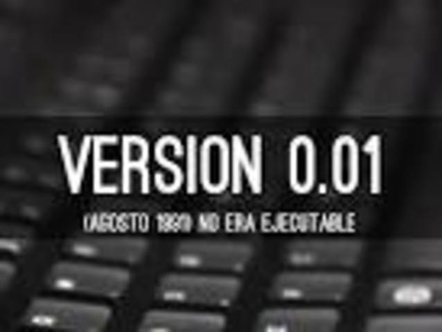 Linux 0.01 Liberado