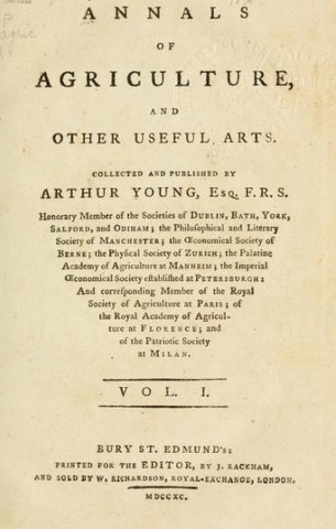 La agricultura y la estadística