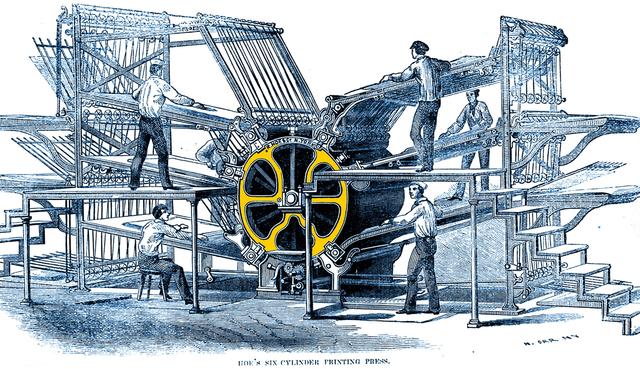 Aparece la flexografía de la mano del francés Houleg.