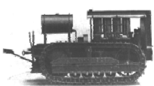 El término genérico "caterpillar" (tractor de oruga)