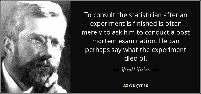 Fallecimiento de Ronald Fisher