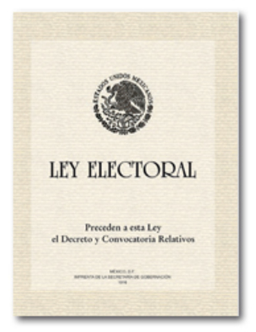 LEY FEDERAL ELECTORAL 1946