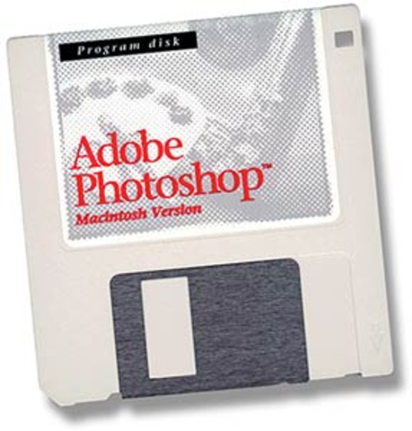 Primera versión de Photoshop 1.0 hasta la 7.0