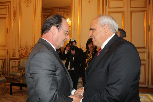 Nuevo enbajador de Francia.