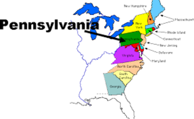 Free land to William Penn