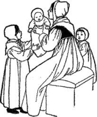 A baby is born on the Mayflower!