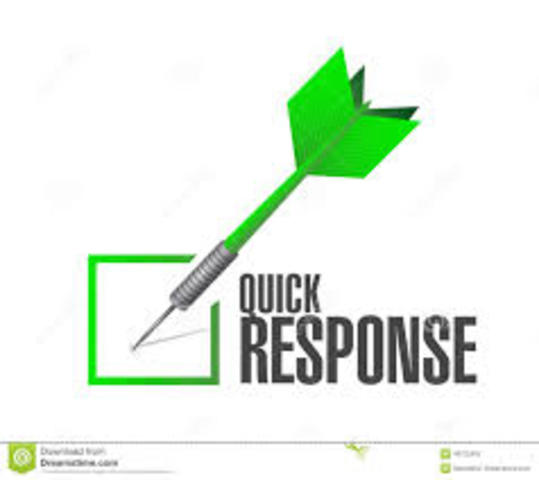 Quick Response Entregas Exactas cuando y donde sea Necesario