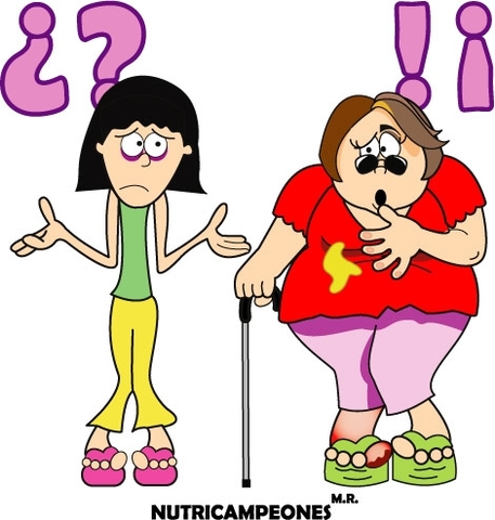 La cantidad de personas con sobrepeso comienza a rebasar al número de desnutridos...