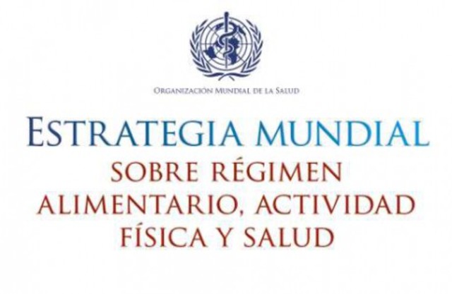 Estrategia mundial OMS sobre Regimen