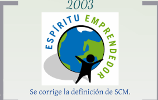 Se corrige la Definición de SCM