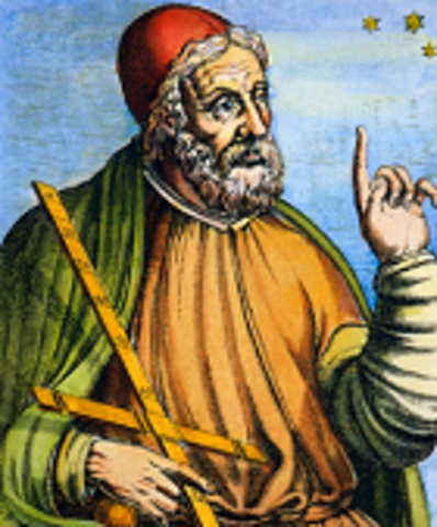 Ptolomeo (100 d. C. – 170 d. C.).