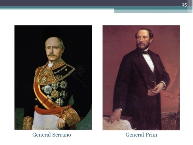 pronunciamiento de Serrano y Prim