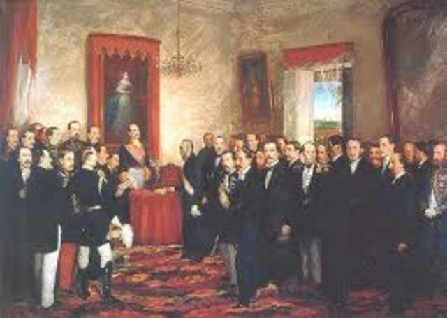 Anexión a España. (1861 - 1865)