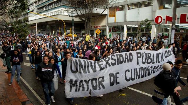 Marchas estudiantiles