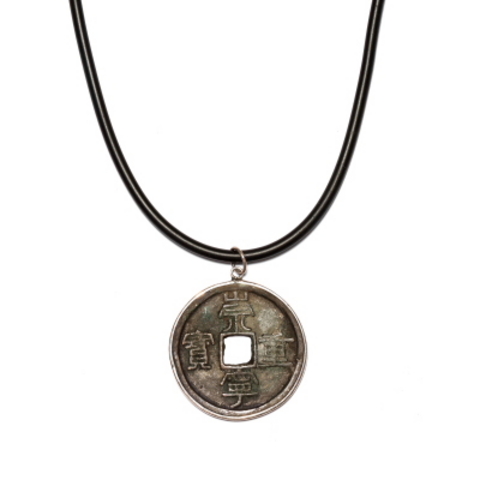 coin around neck