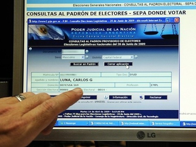 Elecciones en internet