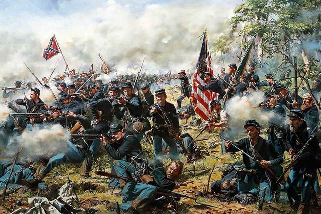 battle at gettysburg