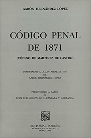 CÓDIGO PENAL DE 1871