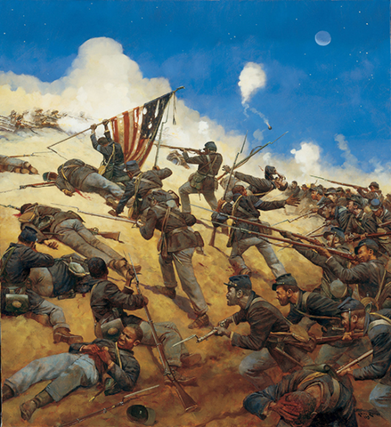 battle at fort wagner