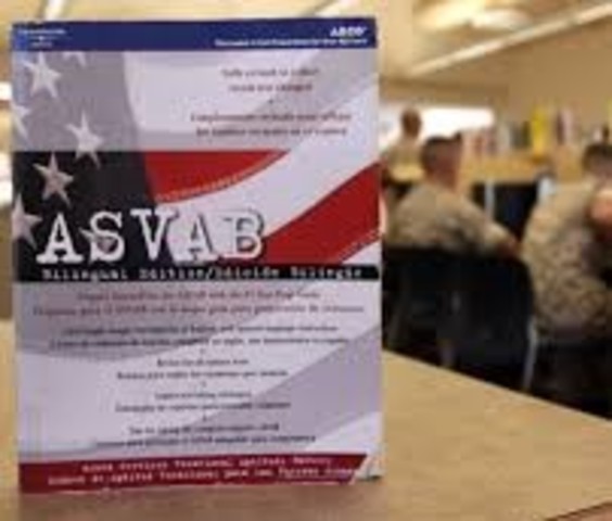 Armed Services Vocational Aptitude Battery (ASVAB) is introduced