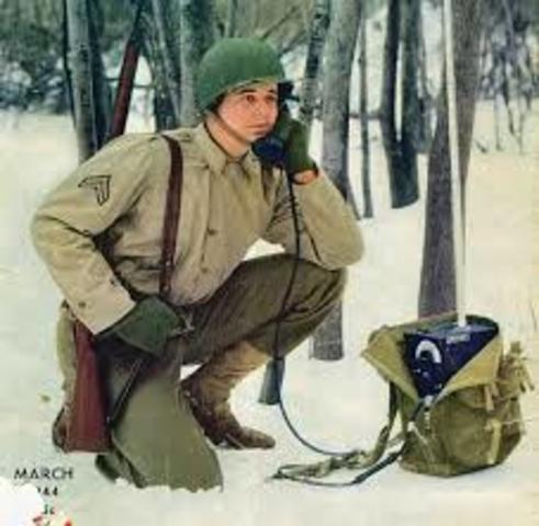 Walkie Talkie (primer radio AM portátil 0g)