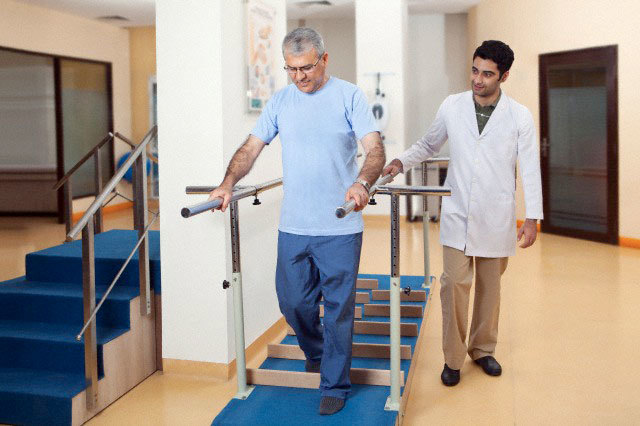 Resultados de terapia física.