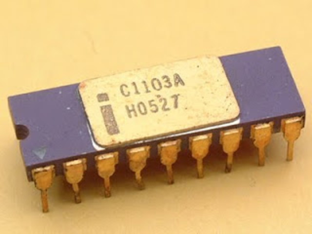 El primer chip de memoria