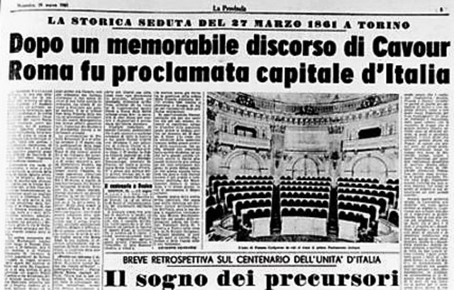 Roma diventa capitale d'Italia