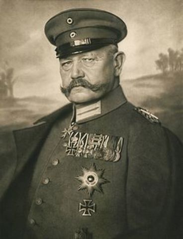 President Hindenburg døde