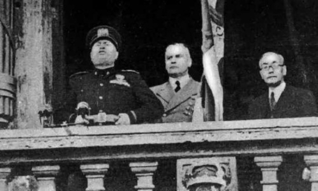 discorso di Mussolini in Piazza Venezia