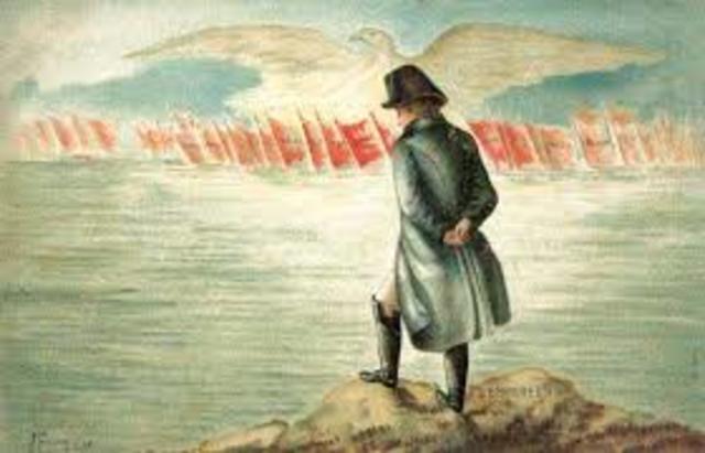 Exiled to island of Corsica