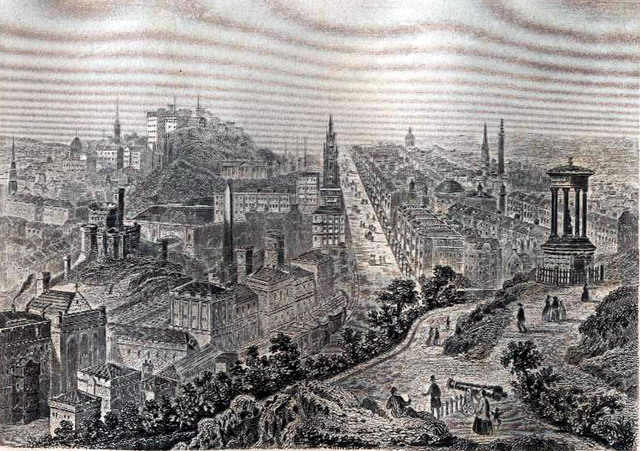 The Scots conquer Edinburgh from the English