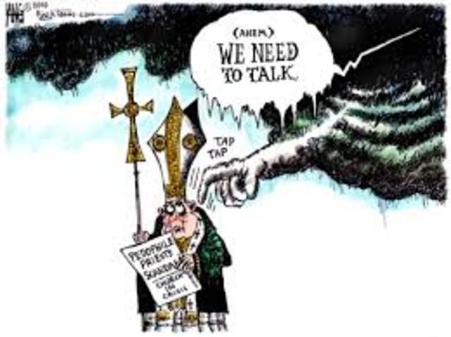 French Canadian Nationalists Peacefully Oppose The Authority Of The Catholic Church