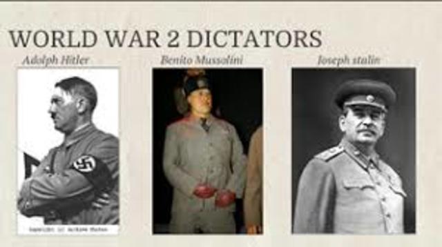 Dictator gaining powet