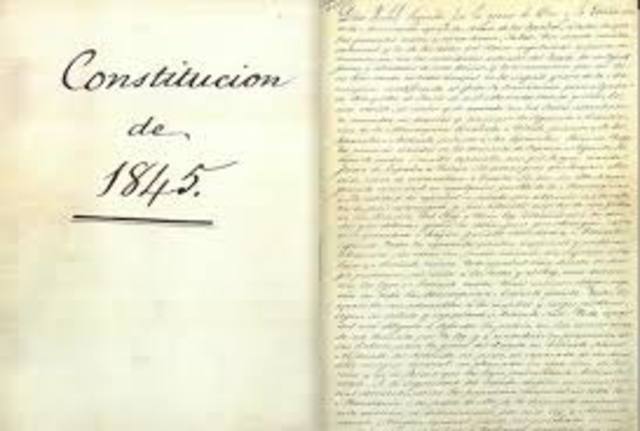 Constitución de 1845