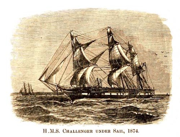 Hms challenger route picture